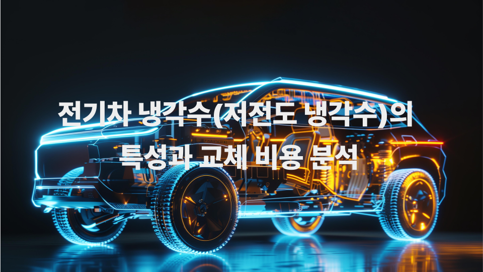 전기차 냉각수저전도 냉각수의 특성과 교체 비용 분석