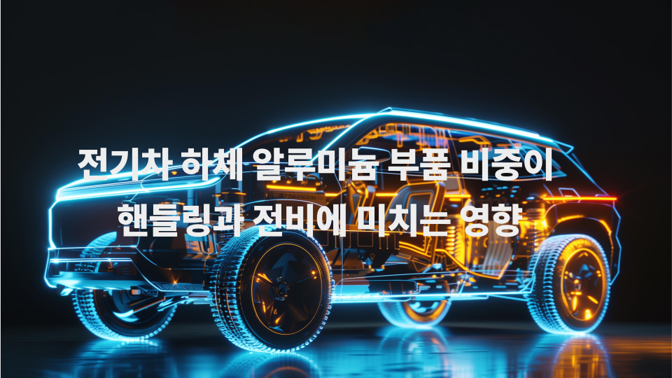 전기차 하체 알루미늄 부품 비중이 핸들링과 전비에 미치는 영향
